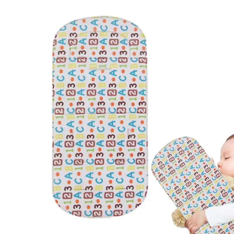 

Carriage Cushion Stroller Cushion Pad For Infant Kids Dining High Chair Soft Mattress For Outdoor Sports High-Elasticity Sponge