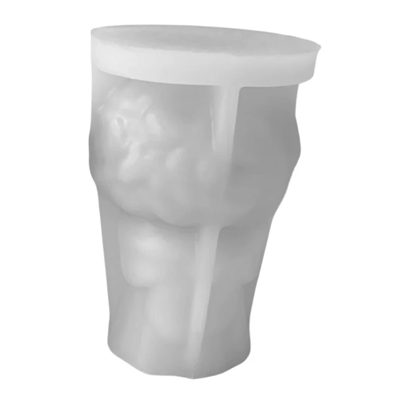 3D Любовь Сердце с бантом букет РОЗА Свеча силиконовая форма DIY цветок мыльный