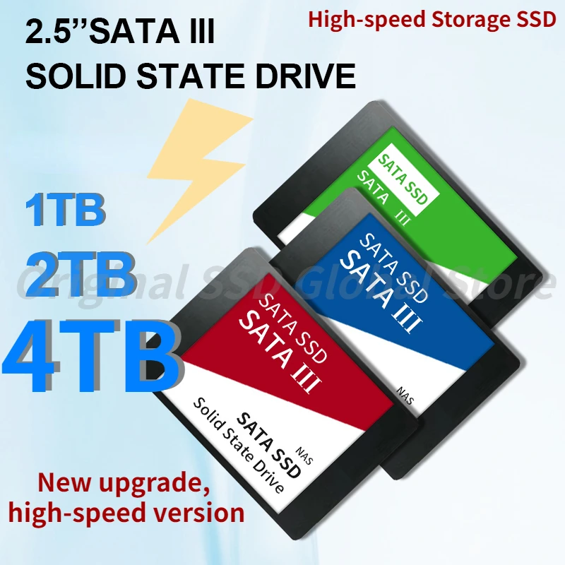 

2.5 Inch SATAIII Internal Hard drive Original High Speed SSD 4TB Solid State Hard disk 2TB 1TB Drive HDD for Laptop/Desktop/ps4
