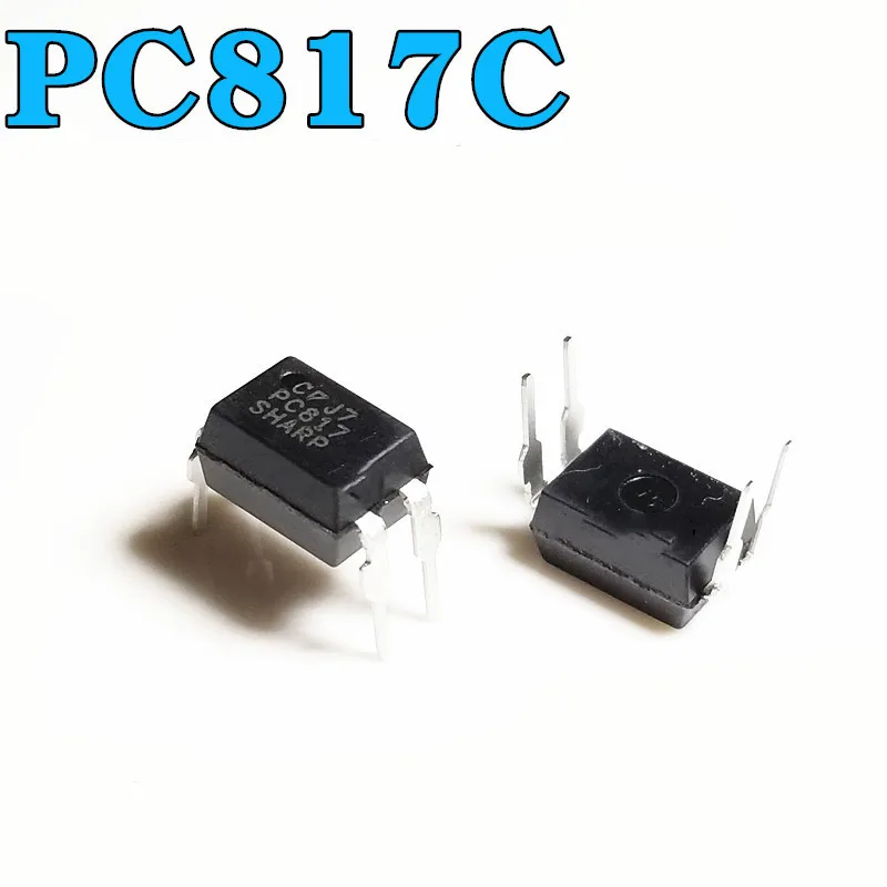 

New original PC817 PC817C DIP4 straight plug 4 feet new sharp optocoupler
