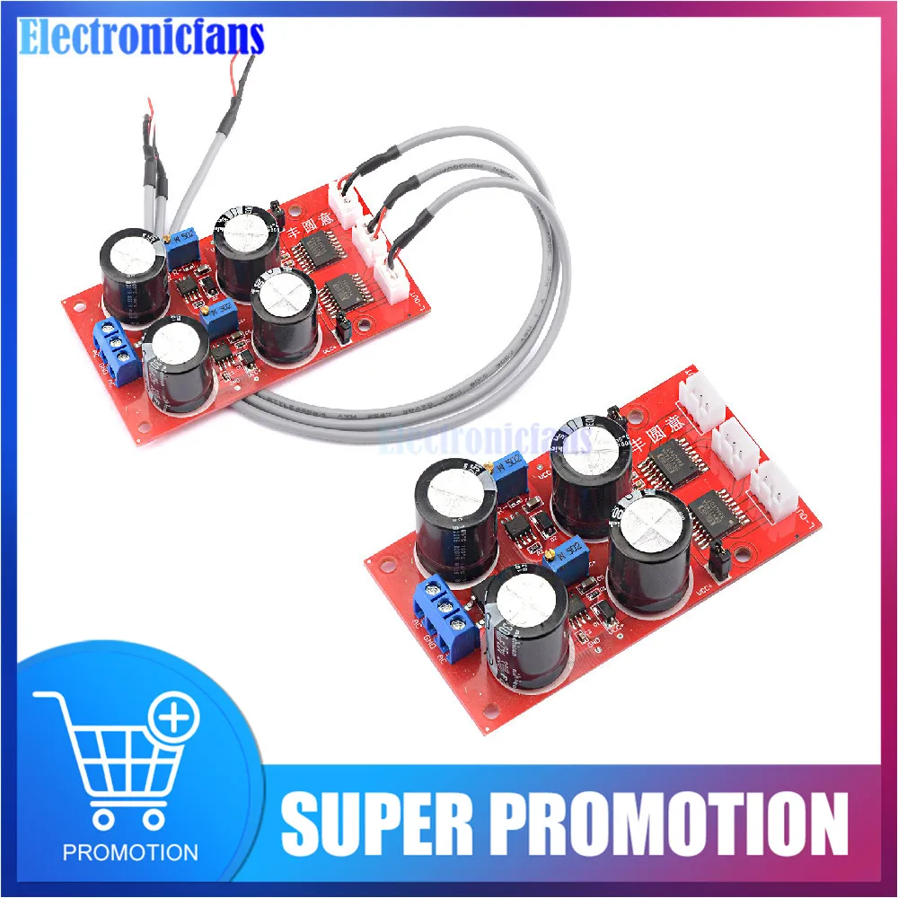 

Разбалансированная плата DRV134 для балансировки, предусилитель для аудиоплеера, динамик для сбалансированной платы усилителя мощности