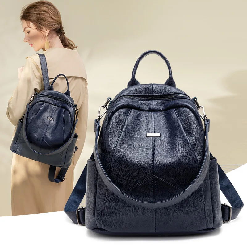 

Small Backpack Woman Backpacks Class Bags for Girls Women's Bag 2021 Girls’ Side School Girl Leather Ladies Hand Mom Child Cute