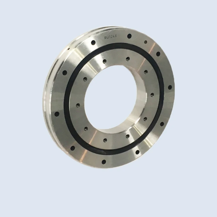 

RU124X light type single row round rotating table ball bearing slewing ring bearing fo crane four point contact