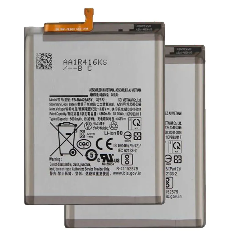 Аккумулятор для телефона 5000 мАч EB-BA426ABY Samsung Galaxy A32 A42 A72 5G SM-A326B SM-A426B SM-A426U SM-A726B SM-A4260