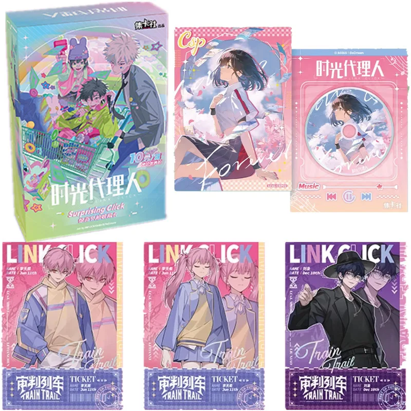 Link Click Card Fun Surprise Beat Movie Film Фрагменты времени Анимация Специальная упаковка Аниме