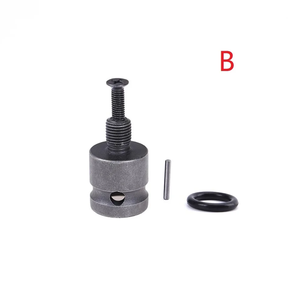 

With Screw Drill Chuck Adaptor 1/2-20UNF 3/8-24UNF Alloy Steel Connector