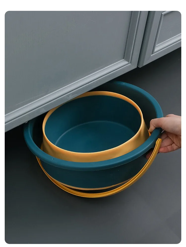 4 6-16.8 л портативное складное ведро для туризма наружное чистое рыбалки