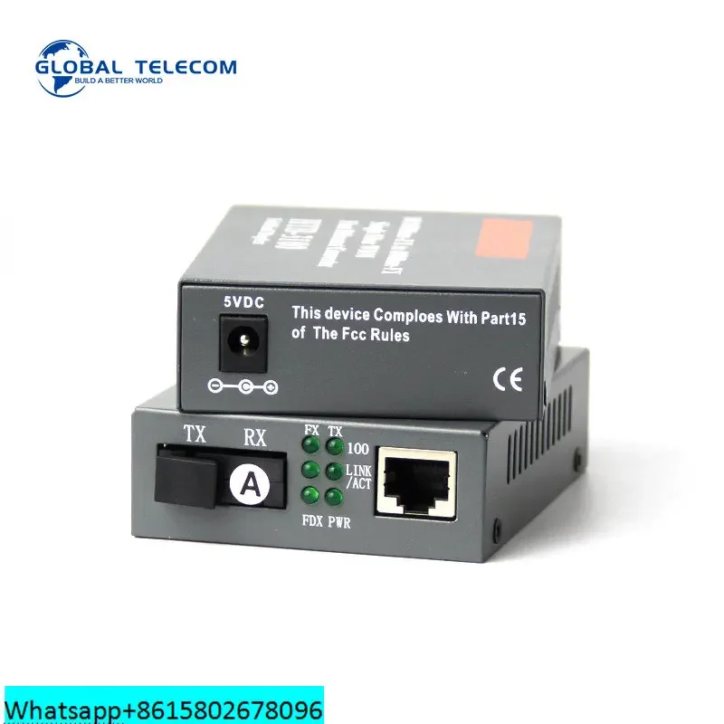 Ethernet-медиа-конвертер 2 порта 4 RJ45 A/B