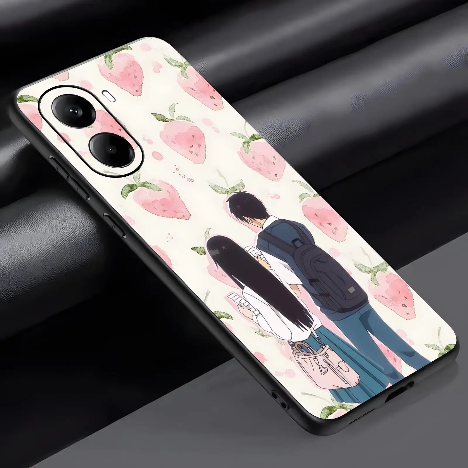 Фото Чехол для телефона с изображением аниме Kimi ni Todoke для Xiaomi POCO M7 M6 M5 X7 X6 X5 F7 F6 F5 Pro 5G, мягкий черный противоударный чехол №3