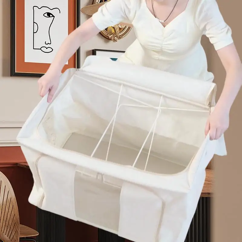 

Ящик для хранения льняной одежды: идеальный органайзер для одежды из ткани для вашего складного гардероба