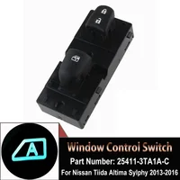 LED With Light 25411-3TA1A-C Top Quality Master Power Window Switch Control Button For Nissan Tiida Altima Sylphy Car Accessorie