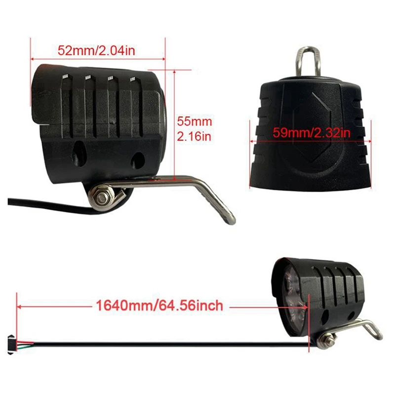 Переключатель Ebike DK226 с передним фонарем QD168 DR001 сигнальная лампа заднего фонаря