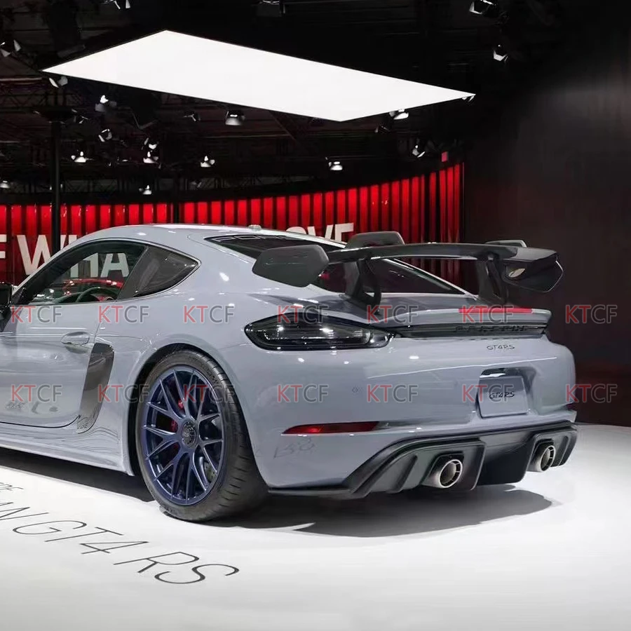 Спойлер из настоящего углеродного волокна крыло Porsche Cayenne 718 981 987 Cayman Boxster багажник