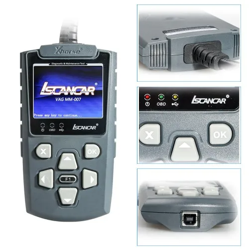 Сканер диагностики Xhorse Iscancar VAG-MM007