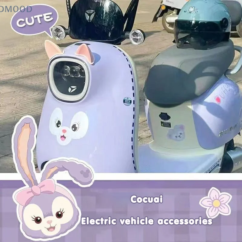 2 шт. милые 3D кошачьи уши украшение для шлема универсальный мотоциклетный