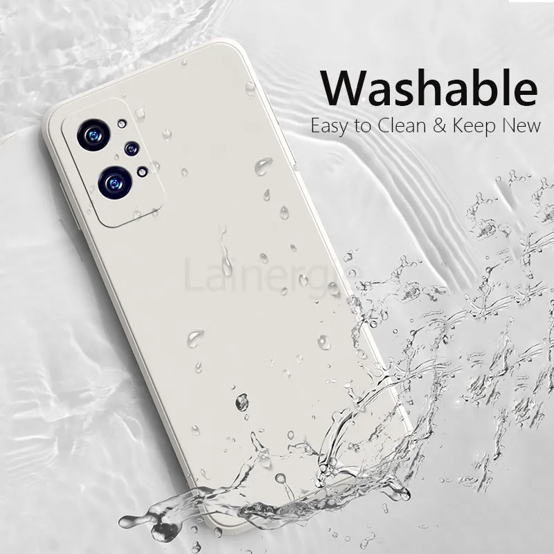 for realme gt neo 2 3 case shockproof liquid silicone soft cover on for realme gt2 pro neo2 neo 2t 5g phone case coque shell free global shipping