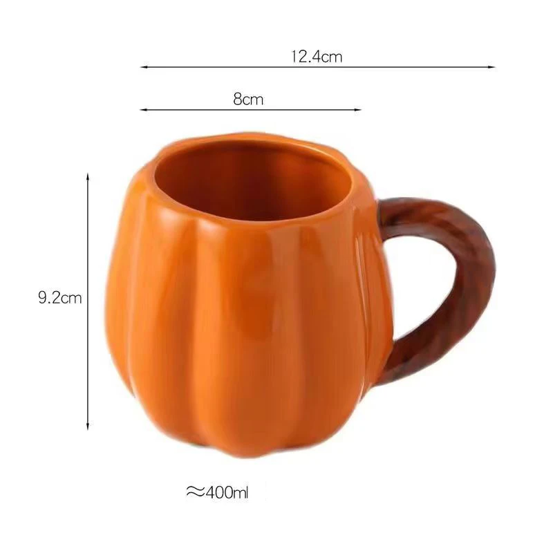 

Керамическая кружка-тыква 400 мл