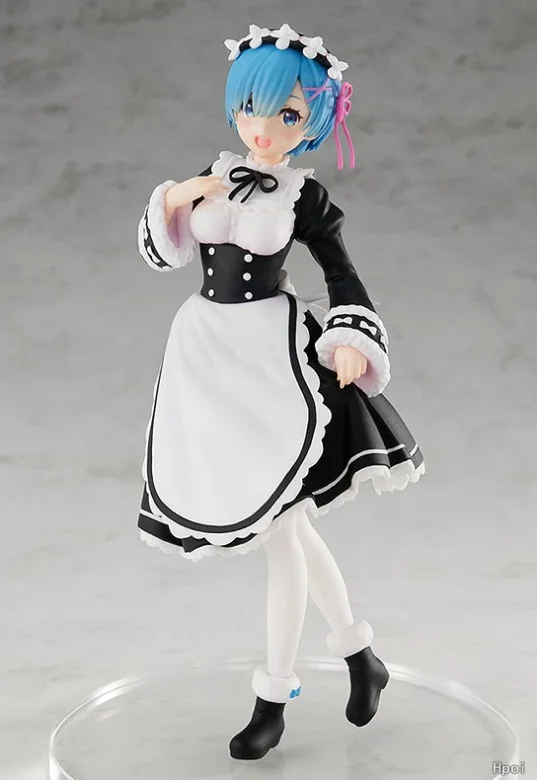 Фото В наличии: Фигурки GSC POP UP PARADE Re:Zero - Жизнь в другом мире с нуля: Снежные воспоминания REM - Игрушки, модели, подарки №4