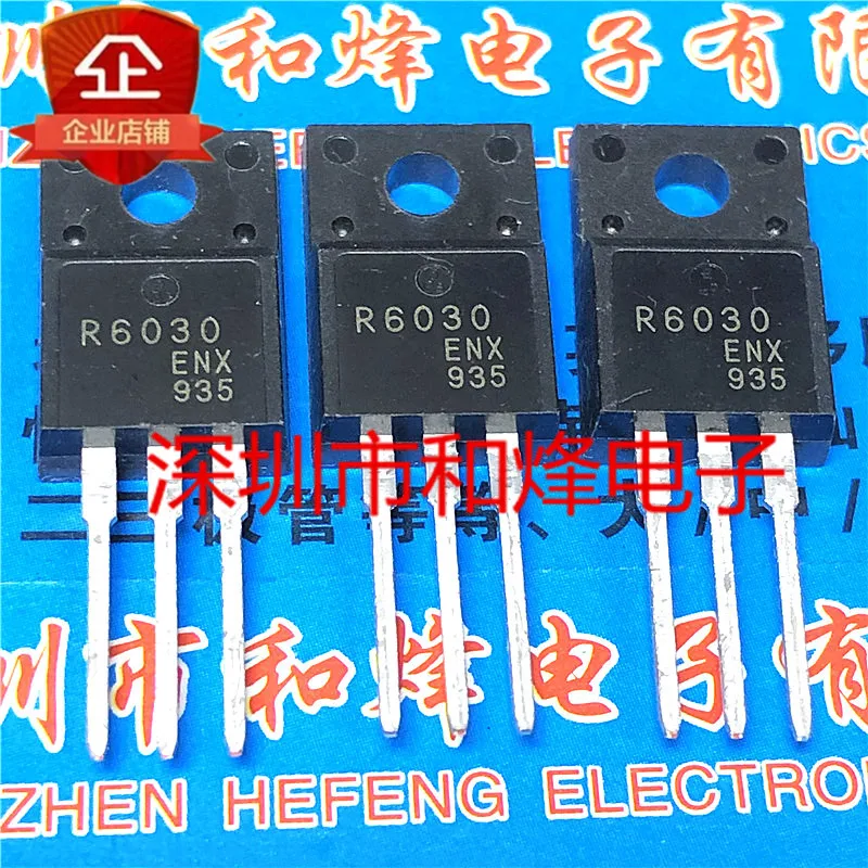 

Бесплатная доставка R6030ENX TO-220F 600V 30A 10 шт.