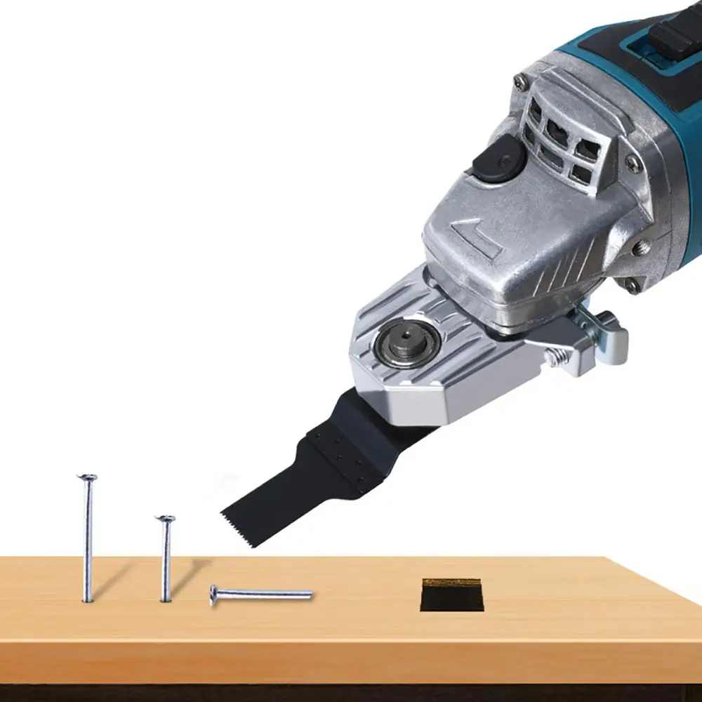

Angle Grinder Adapter Modification Accessories Oscillating Kit for Type 100 Angle Grinder Use Multipurpose Woodworking Tools