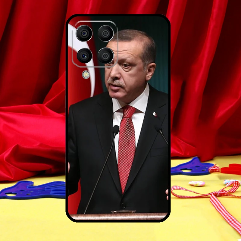 Чехол President Turkey Тайип Эрдоган для Samsung Galaxy M12 M32 M52 M11 M21 M31 M13 M33 M35 M53 M55 M15 M14 M34 M54 M06 M16