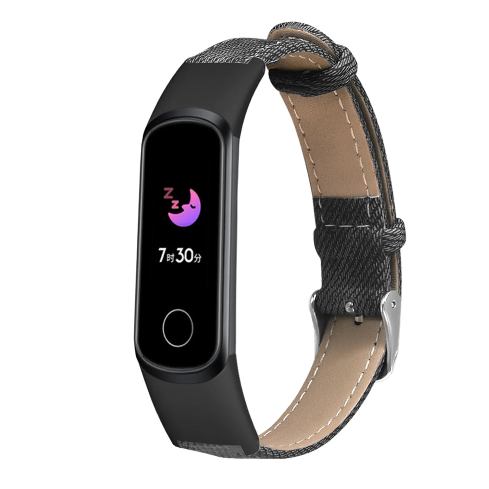 Magnetic Wristband Suitable compitable with huawei compitable with honor Band 5i Smart Band Denim Leather Strap