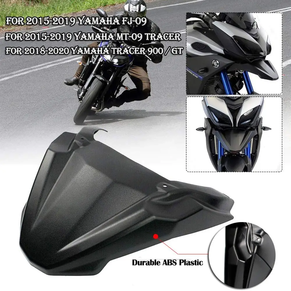 Front Fender Beak For Yamaha MT09 Tracer 900 GT FJ 09 Motorcycle Accessories Cowl Guard Extension 2015 2016 2017 2018 2019 2020