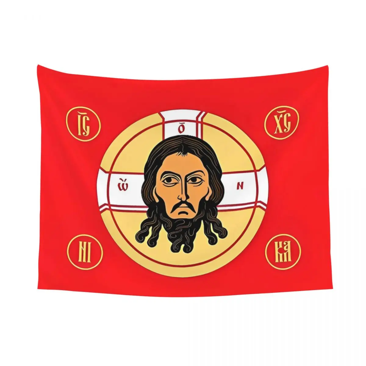 Российский православный гобелен хиппи Настенная подвеска Иисус Христос религия