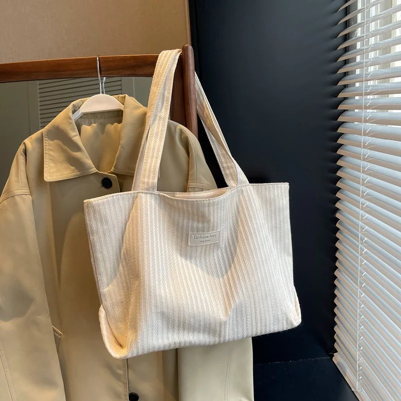 

Вместительная женская сумка на плечо, новая сумка для путешествий и отпуска для женщин, Холщовая Сумка-тоут, 2023, летняя дорожная сумка для покупок