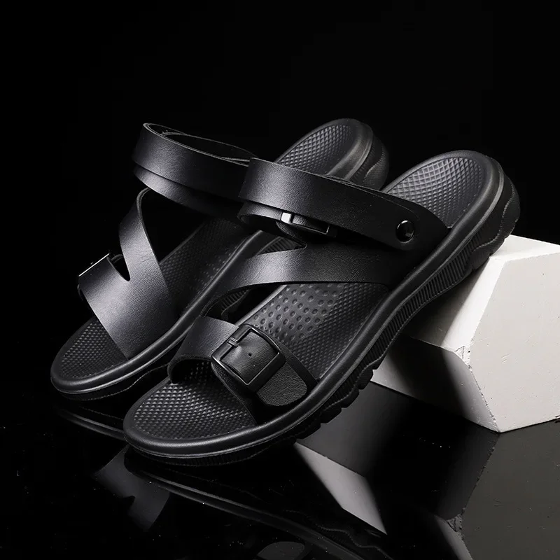 Летние сандалии для мужчин уличные повседневные спортивные тапочки из