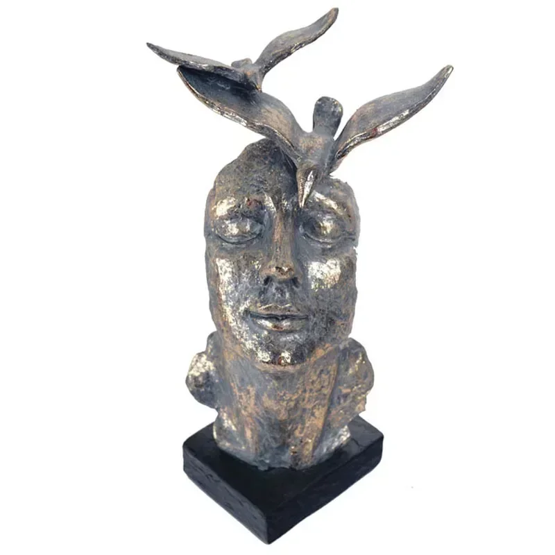 Полимерная Статуэтка-маска для птицы VILEAD креативные фигурки в скандинавском