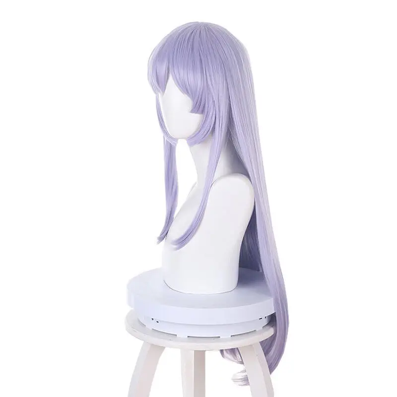 Парики для косплея Путь в никуда Hella 80 см женские длинные светло-фиолетовые