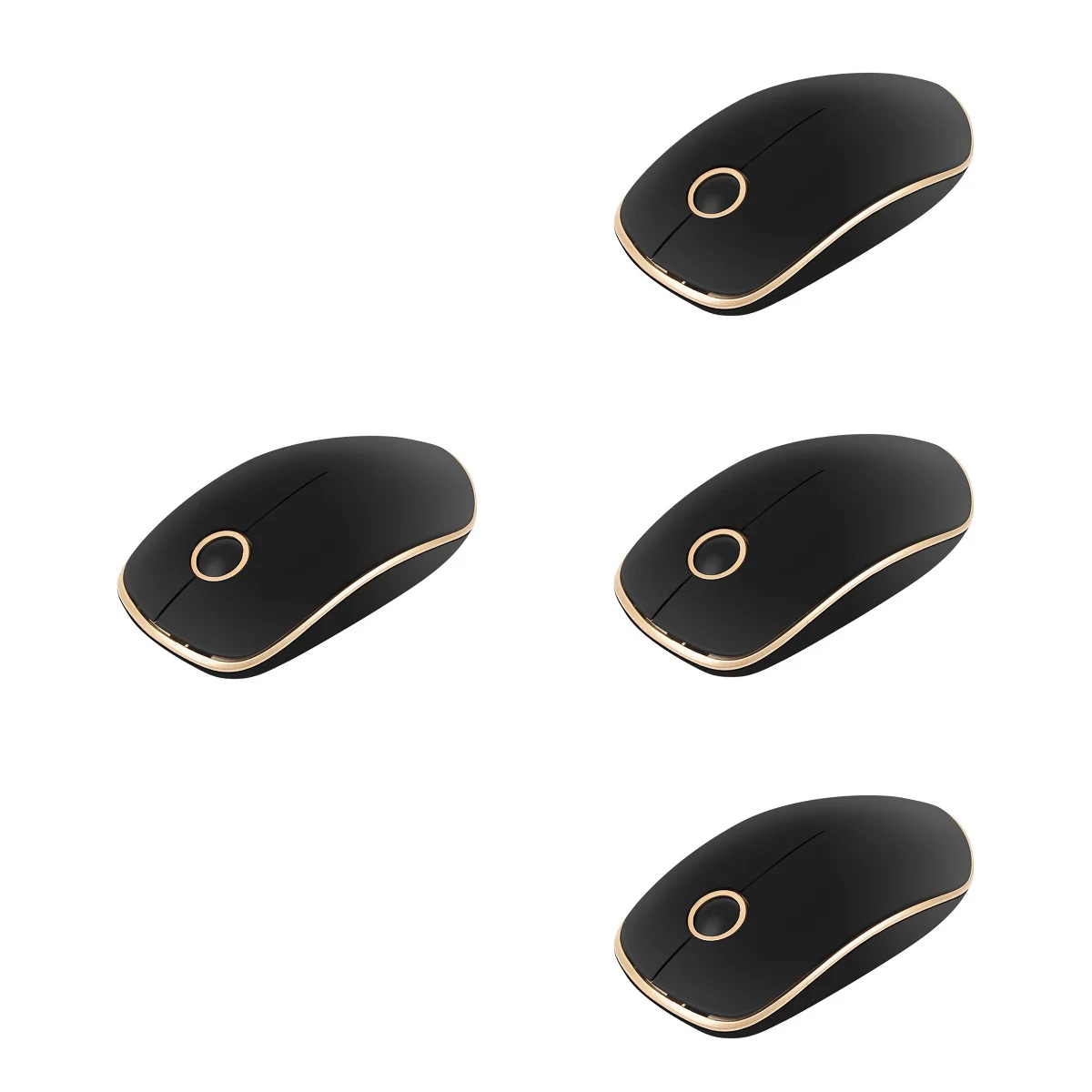 

4pcs Wireless Gaming 2.4G Wireless Computer Optical Without Battery
