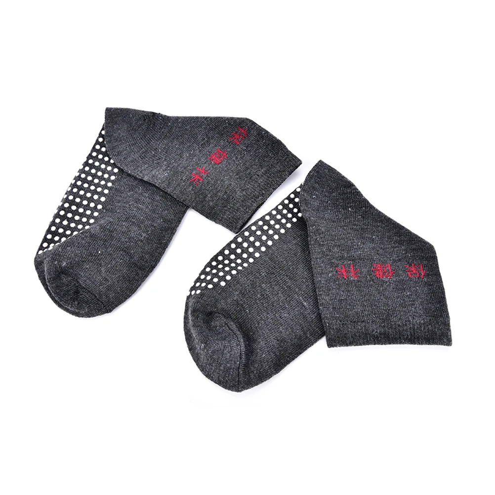 

1Pair Automatic Heat Ankle Sock Foot Massage Far infrared Anti Cold Tourmaline Socks Free Size Foot Care Supports