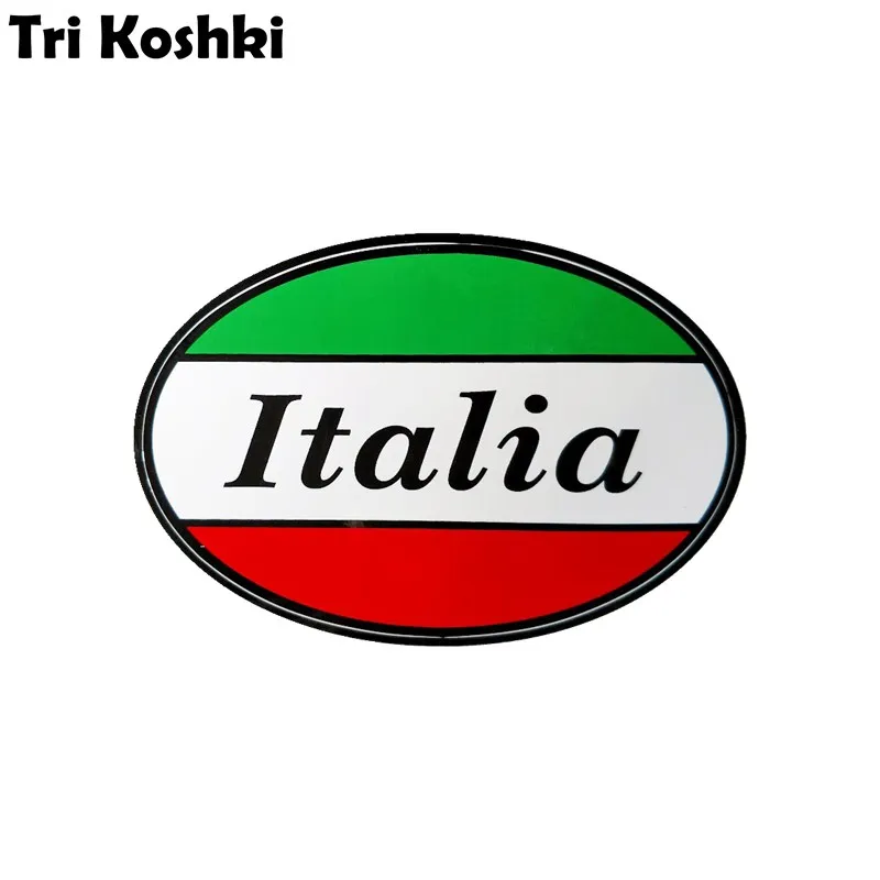 

Наклейки Tri Koshki Kcs492 Italia, аксессуары для мотоциклов, наклейки на автомобиль, грузовик, бампер, ноутбук