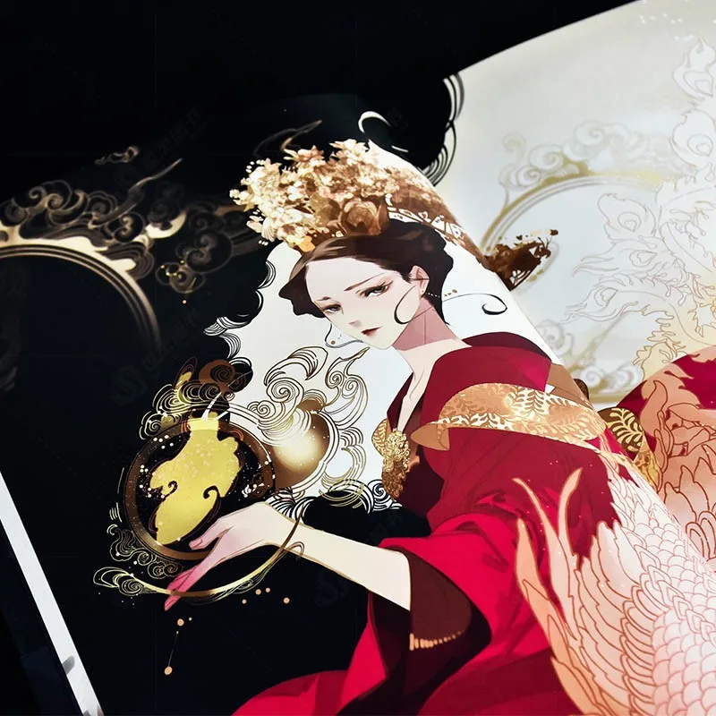 Коллекционная книга Ling Ye The Queen картина в стиле комикса Сказочная Книга китайском