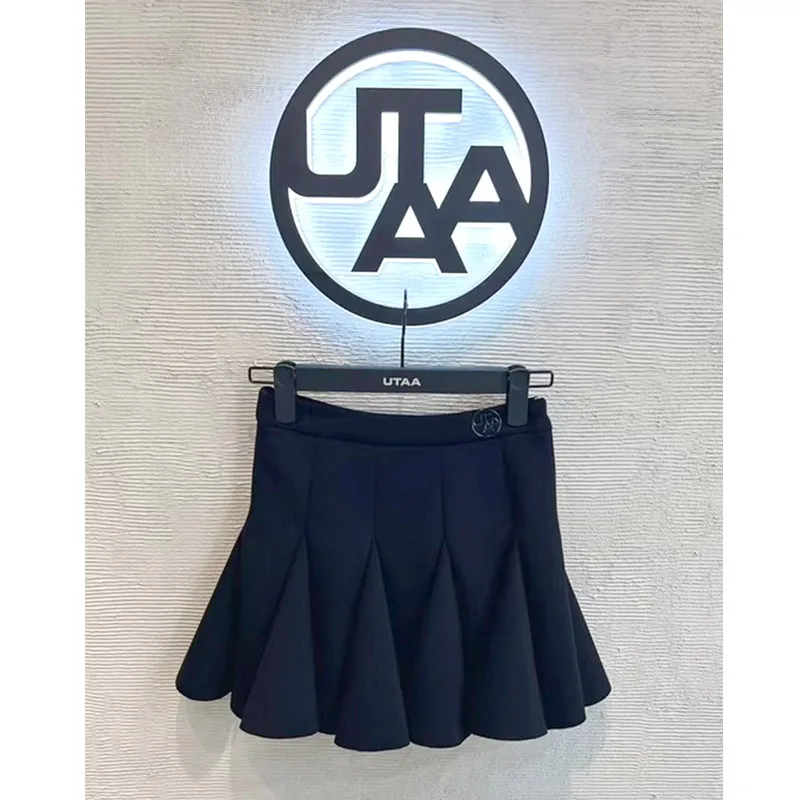 Spot women's golf dress golf skirt women's pleated tennis skirt sports bubble skirt