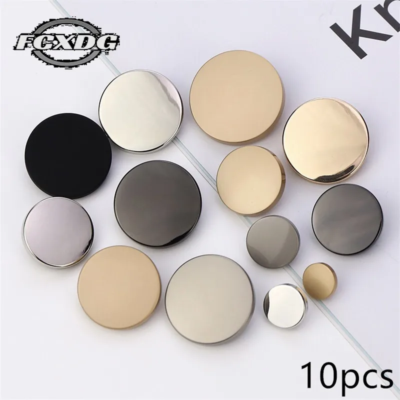 

10pcs Hot Selling Metal Shirt Buttons Handmade DIY Sewing Accessories Buttons for Clothes 20mm Decorative Buttons for Clothing