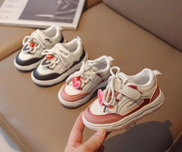 

Spring Autumn Baby Walking Shoes Children's Shoes Girls' Little White Shoes Soft Sole Cricket Shoes Boys' Casual Shoes Size21-30