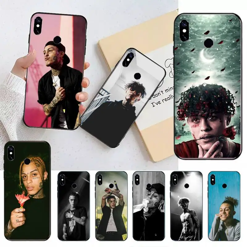 

American rapper lil skies Phone Case For Xiaomi Redmi note 7 8 9 11 t s 10 A pro lite funda shell coque cover