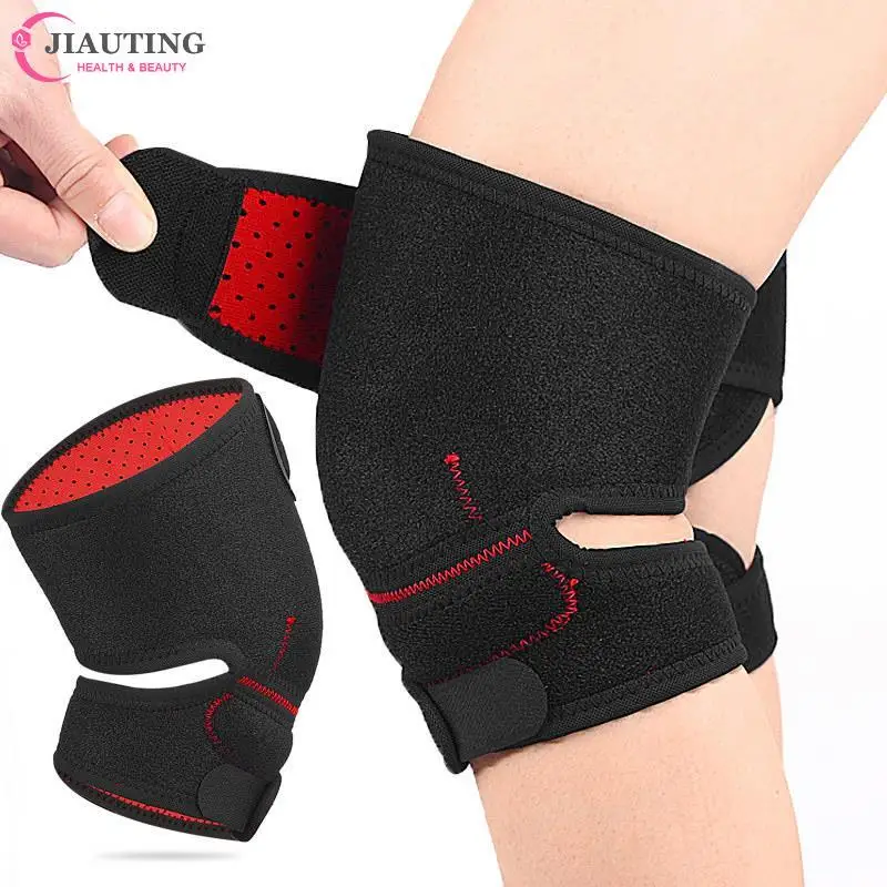 

1PC Knee Brace Support Sleeve Adjustable Patella Stabilizer Protector Nylon Wrap for Arthritis Meniscus Tear Running Sports