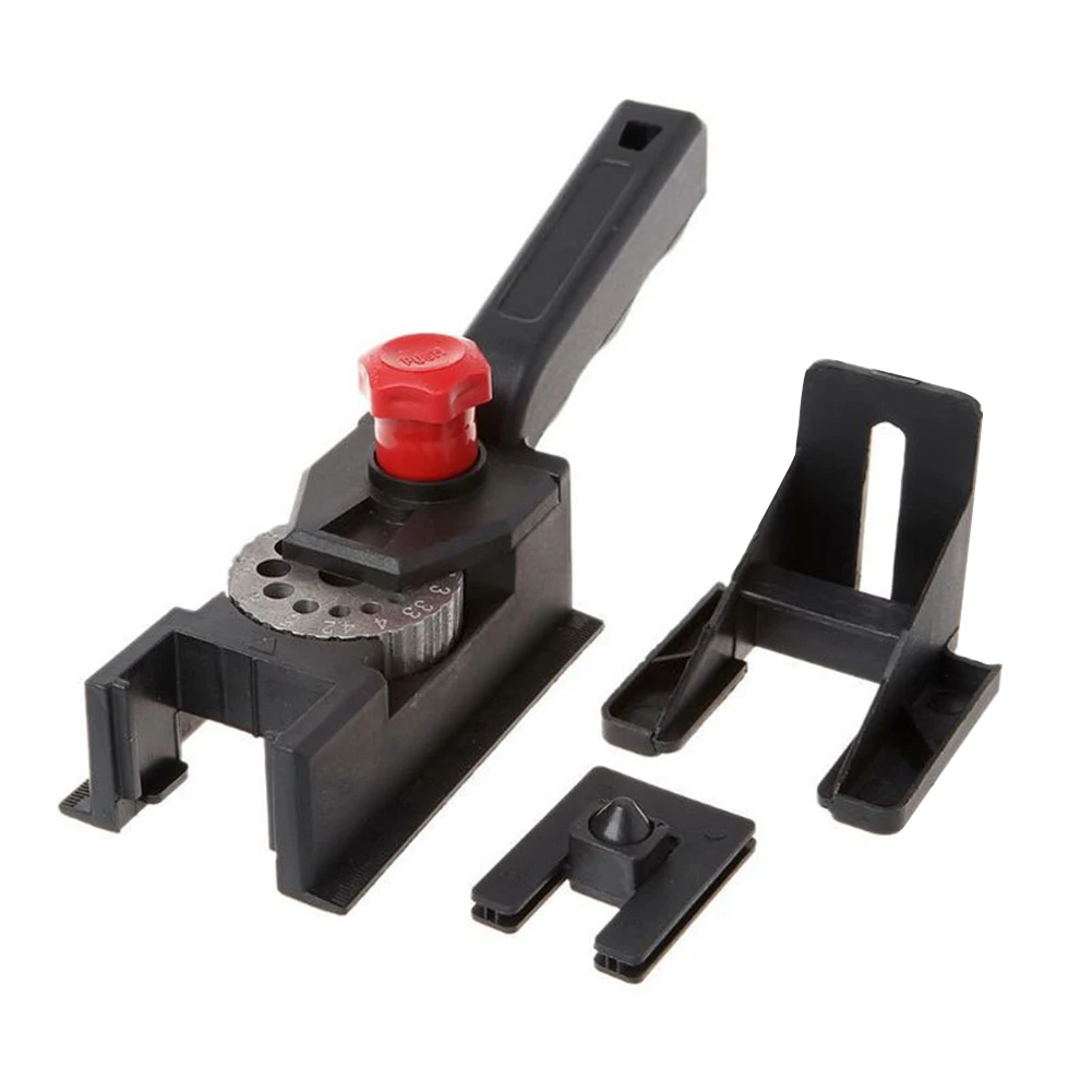

3-12mm Wood Doweling Jig Door Cabinet Punch Drill Bit Carpentry Tool Handheld Hole Drilling Hole Puncher