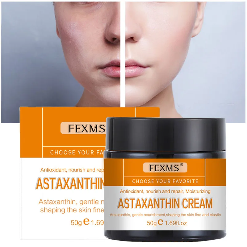 50ml Cross-border Astaxanthin Cream Firming Brightening Repairing Staying Up Late Hyperoxidation Anti-aging Repair Cream