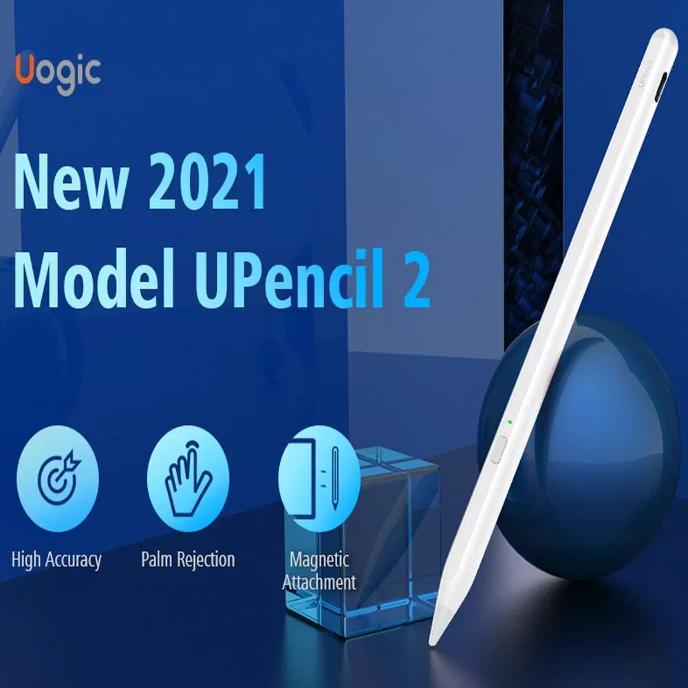 Uogic 2nd Gen Stylus For iPad 6/7th Gen with Palm Rejection For iPad Pro 12.9 11 Air3/ Mini 5 Stylus Pen for Apple