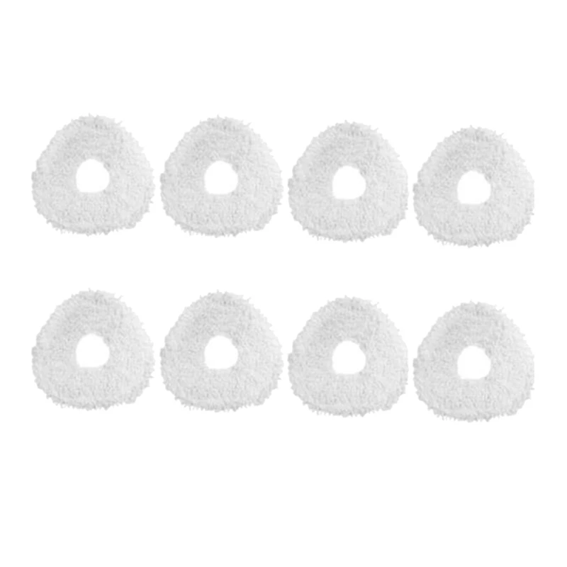 

Top Deals 8 Pcs Mop Cloths Replacement Spare Parts For Narwal J1 J2 Robot Vacuum Cleaner Home Cleaning Accessories