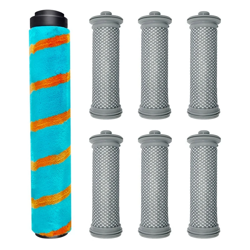 

7 Pcs Washable HEPA Filter Roller Brush Replacement Parts Kits For Tineco A10/A11 PURE ONE S11/S12 Vacuum Cleaner Filter