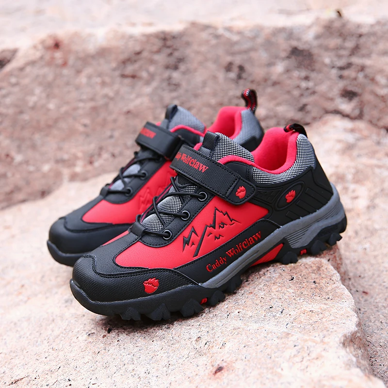 

High Quality Big Boys Climbing Shoes Outdoor Mountain TrekkingChildren Boy Hiking Hill Kid Outdoor Sports Shoes CW06