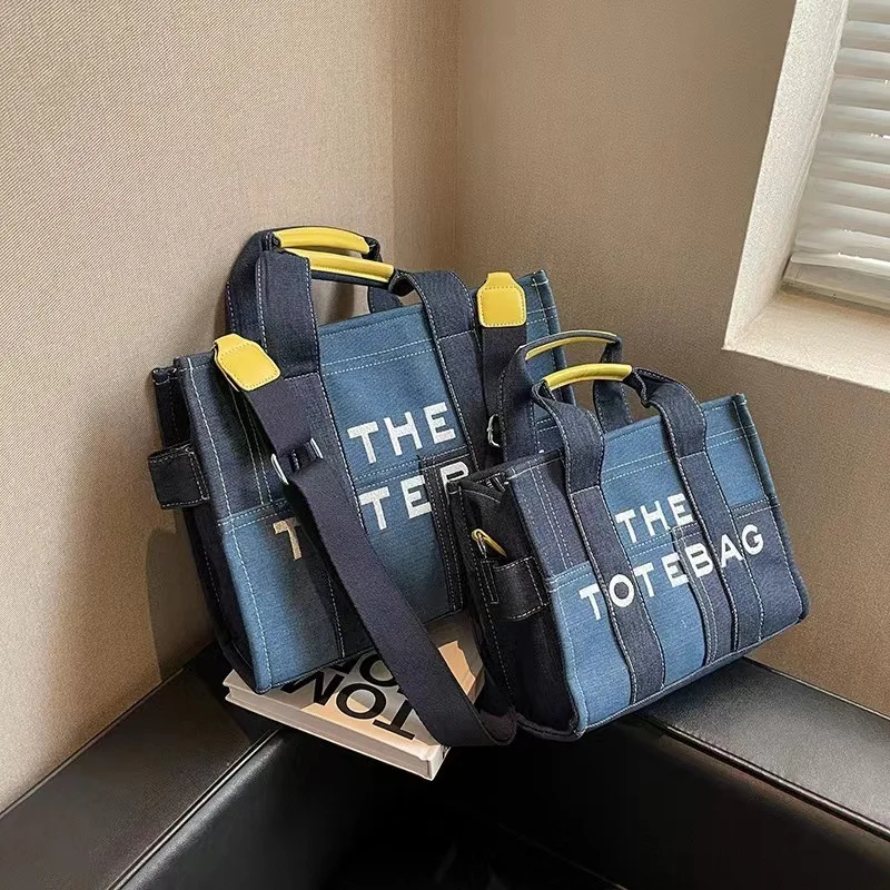 

Ladies Handbag The Tote Bag Mini Medium For Women Handbags Designer Canvas Shoulder Crossbody Bag 2023 Patchwork Shopper Purses