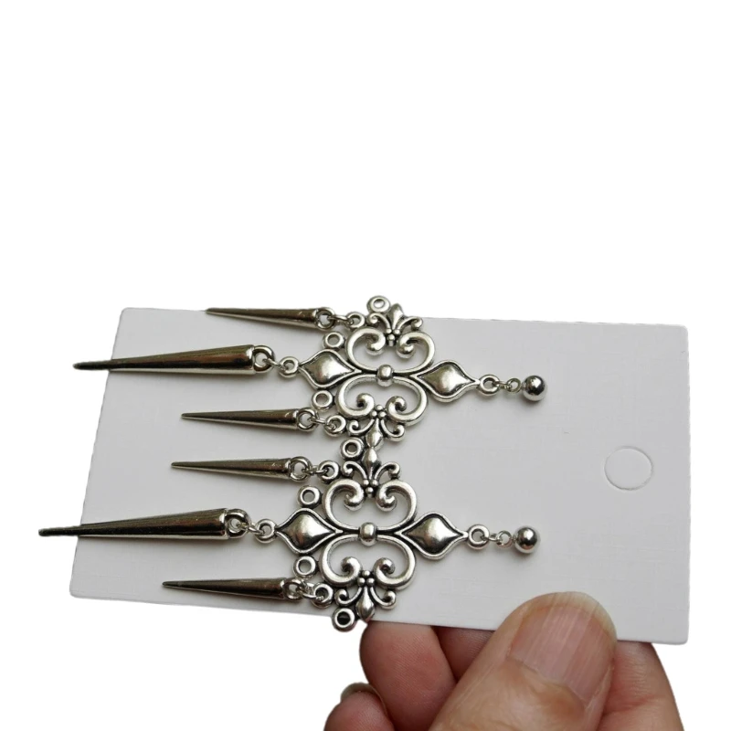 Заостренные украшения для ушей в стиле готика серьги с шипами викторианского