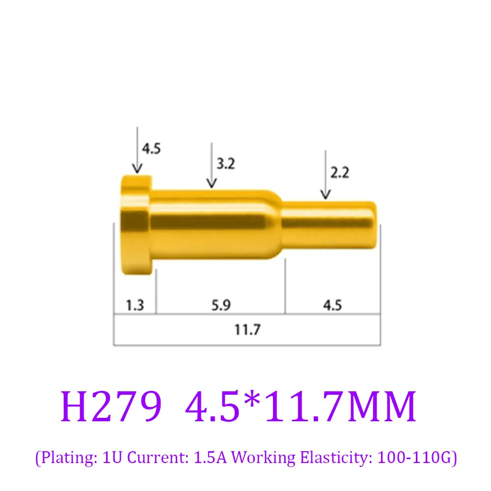 YUXI Pogo Pin разъем для зарядки